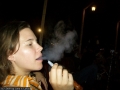 3305 das sieht man nicht sehr oft... Lena beim Shisha rauchen